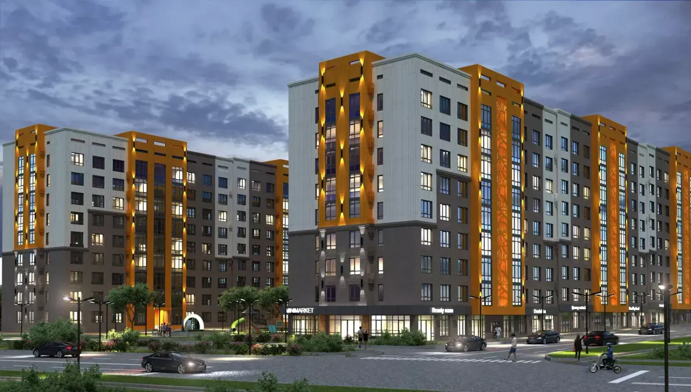 ЖК GREEN CITY, реализованный проект Duron Construction